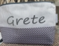 Preview: Windeltasche Grau