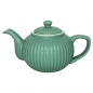 Preview: GreenGate Teekanne „Alice“ dusty green