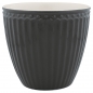 Preview: GreenGate Latte Cup Alice Dark Grey