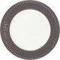 Preview: GreenGate Plate / Dinner Plate Alice Dark Chocolate