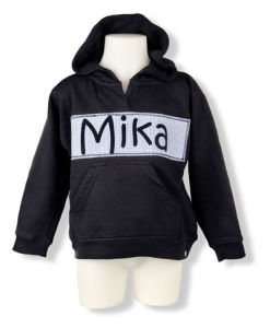 Kapuzen Sweatshirt mit Namen bis 4 Jahre