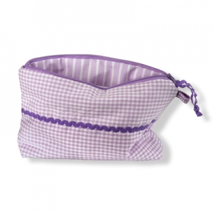 Preview: große Kosmetiktasche Supermama flieder