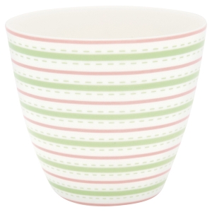 GreenGate Latte Cup Ansley  white