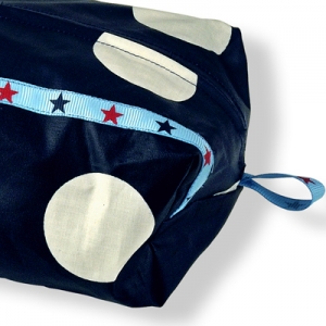 Preview: Feuchttüchertasche dunkelblau