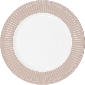 GreenGate Plate / Dinner Plate Alice Creamy Fudge
