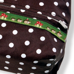 Preview: Feuchttüchertasche braun