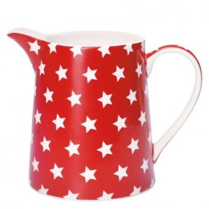 GreenGate Krug 0.5 L Star red