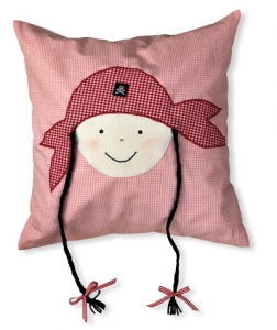 Kissen Piratenmädchen