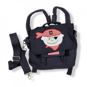 Piratenjugentasche blau