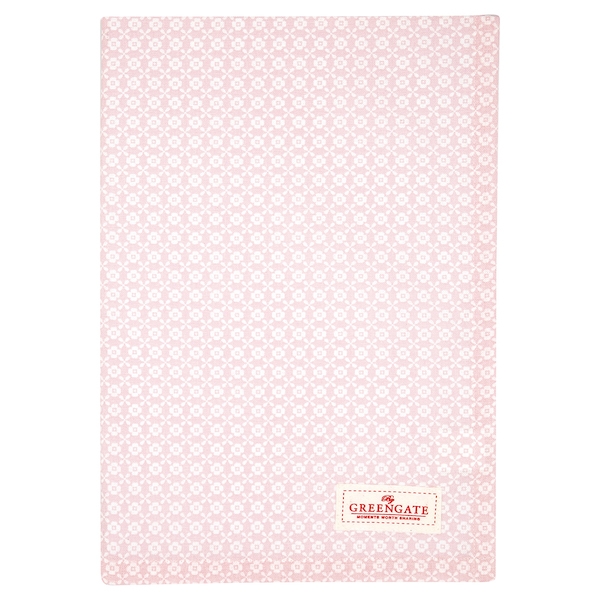 Greengate Geschirrtuch Helle pale pink