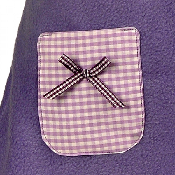 Tunikakleid Lila mit Applikationen