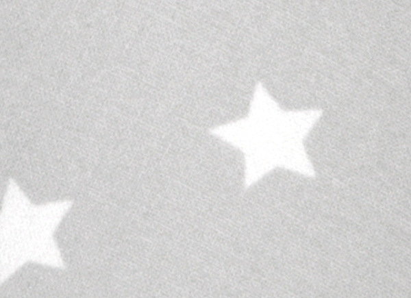 Deckenlampe zum Hängen hellgrau mit Sternen