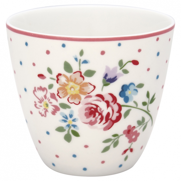 GreenGate Latte Cup Belle white