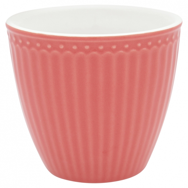 GreenGate Latte Cup Alice Coral