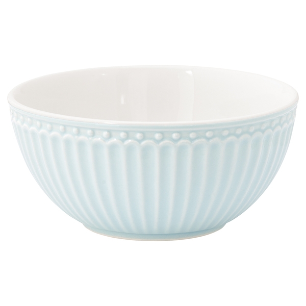 GreenGate Cereal Bowl Alice Pale Blue