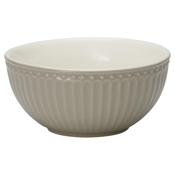 GreenGate Cereal Bowl Alice Warm Grey