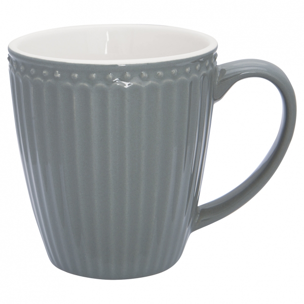 GreenGate Mug Alice Stone Grey