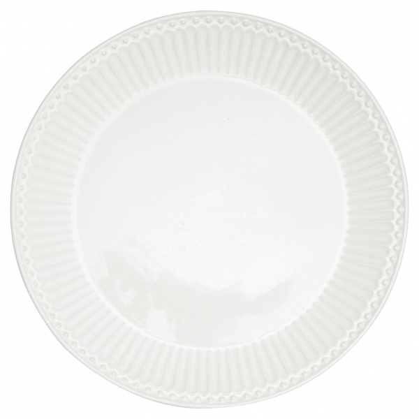 GreenGate Plate / Dinner Plate Alice White