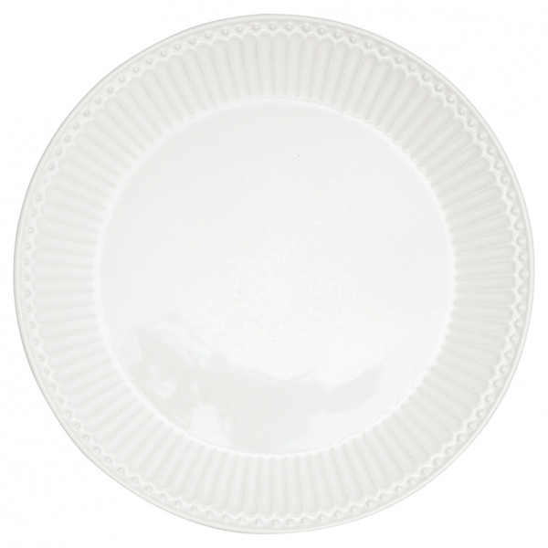 GreenGate Plate / Dinner Plate Alice White