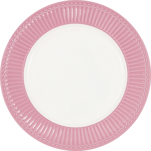 GreenGate Plate / Dinner Plate Alice Dusty Rose