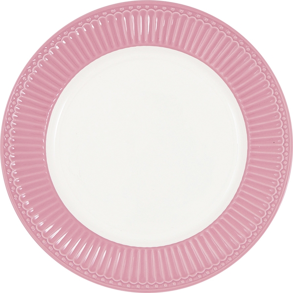 GreenGate Plate / Dinner Plate Alice Dusty Rose