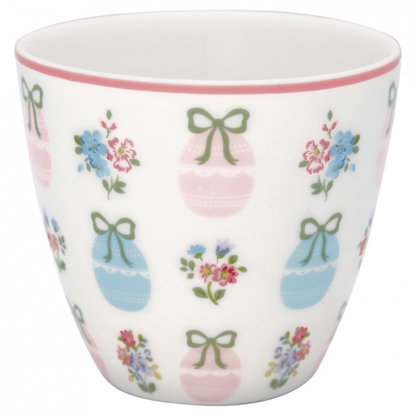 GreenGate Kaffeetasse Elise white