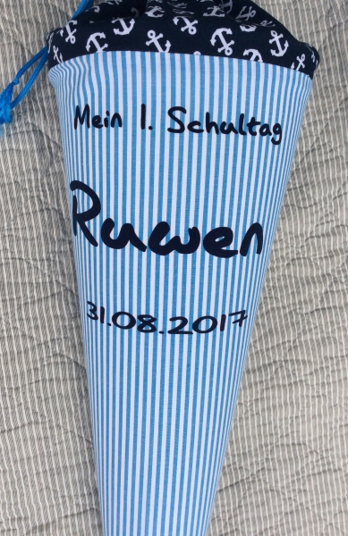 Schultüte Anker