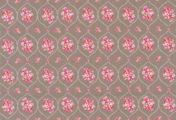 Westfalenstoffe Prinzessin Taupe, kbA Druckstoff