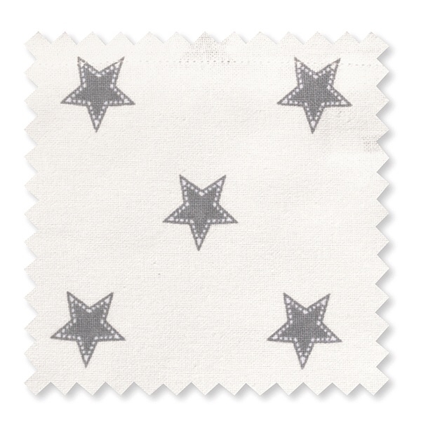 Greengate Stoff Star pale grey