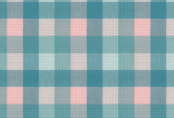 Westfalenstoffe Webstoff Karo rosa-blau Prinzessin