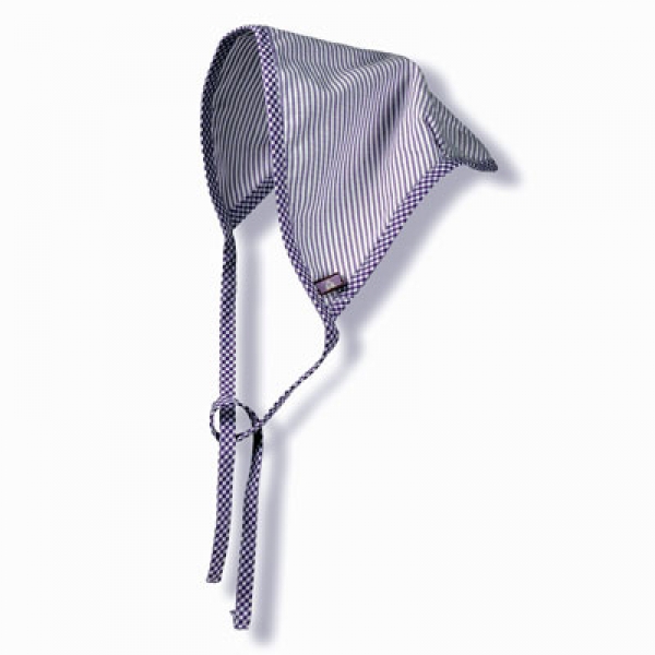 Kopftuch flieder weiß