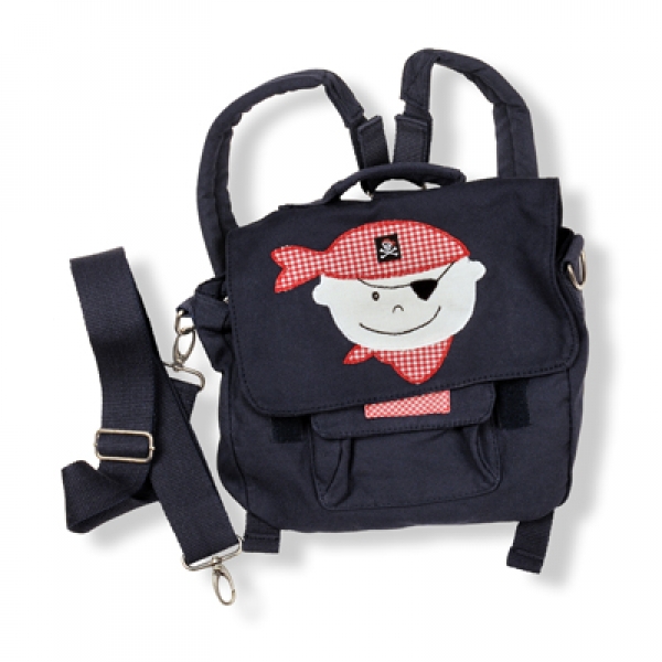 Piratenjugentasche blau