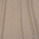 Stoff Vichy Karo braun medium