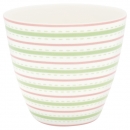 GreenGate Latte Cup Ansley  white
