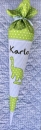 Schultüte Dino Grün/Hellblau