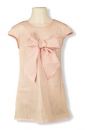 Tunikakleid rosa mit Schleife